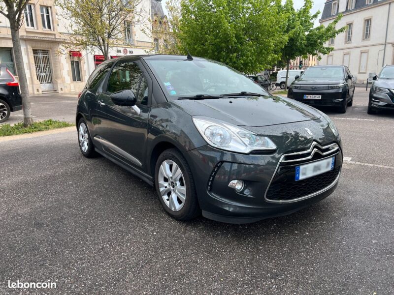 DS3 Cabrio So Chic VTi 120 – Excellent état – Très bien entretenue