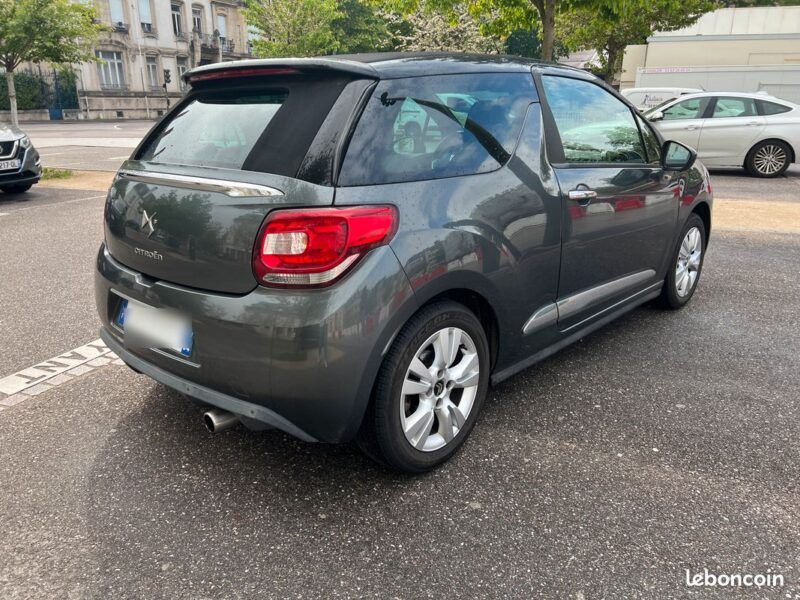 DS3 Cabrio So Chic VTi 120 – Excellent état – Très bien entretenue